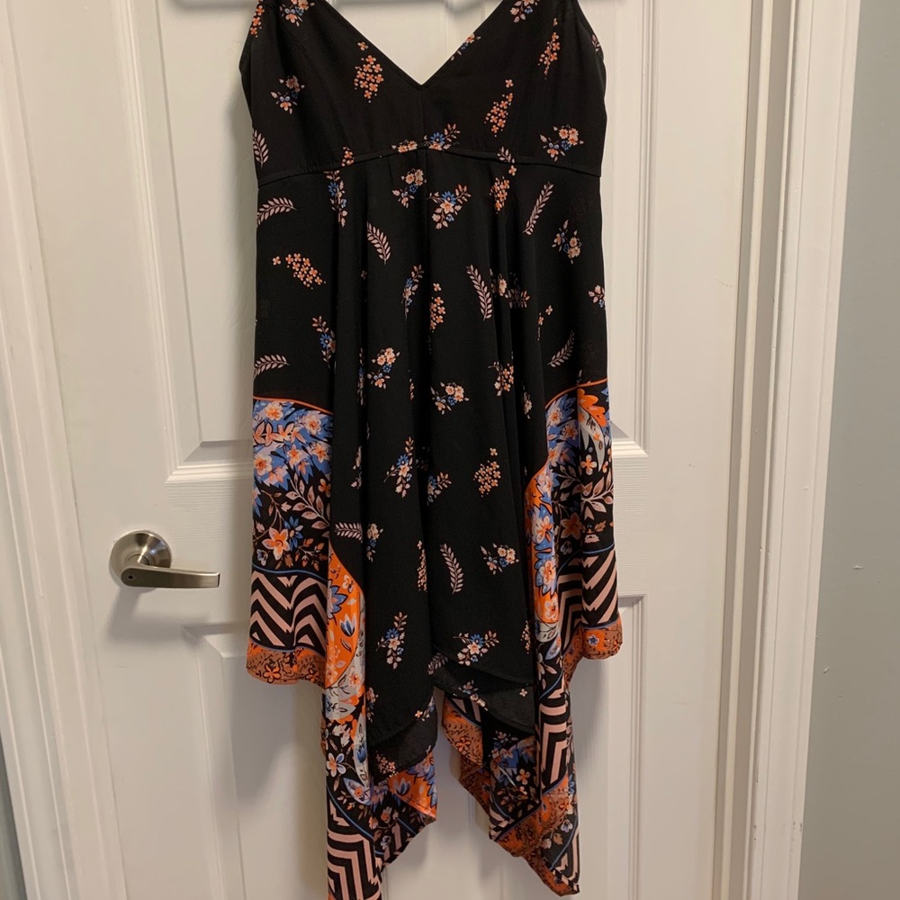Handkerchief hem dress
